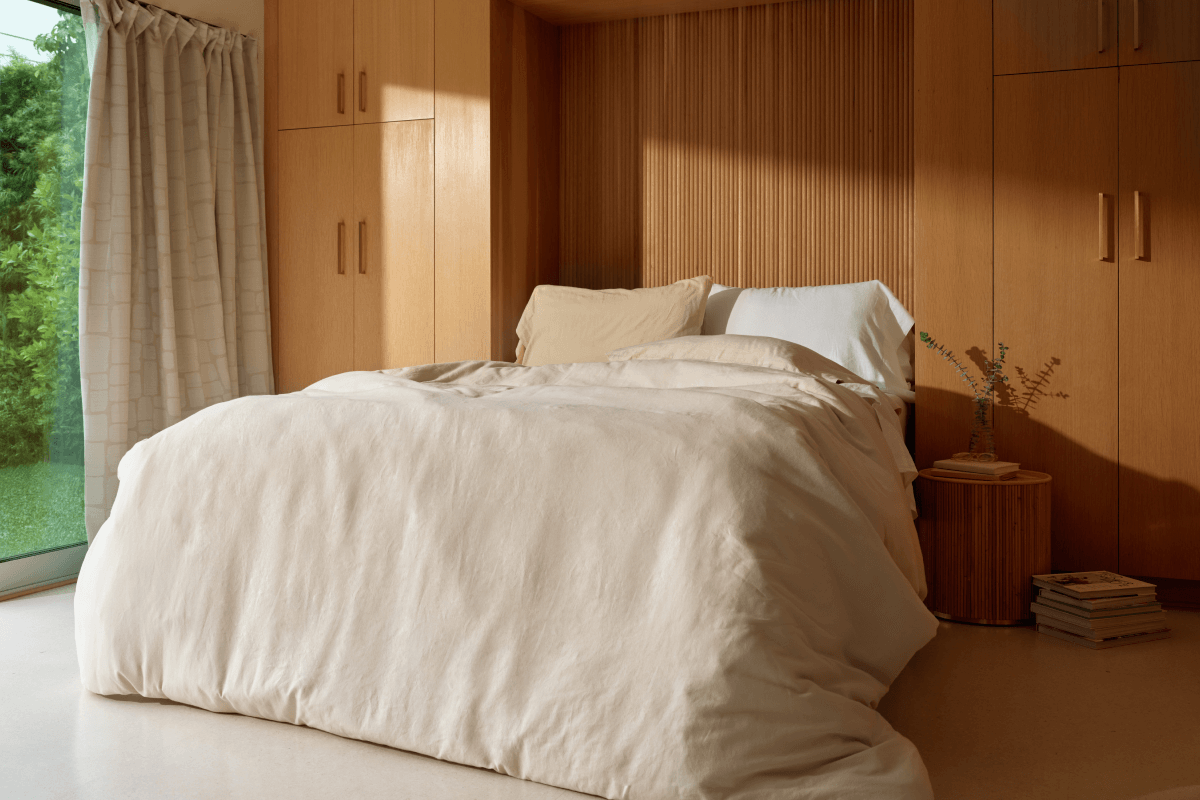 Linen-Cotton Duvet Cover