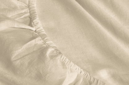 Linen-Cotton Fitted Sheet - Cal King