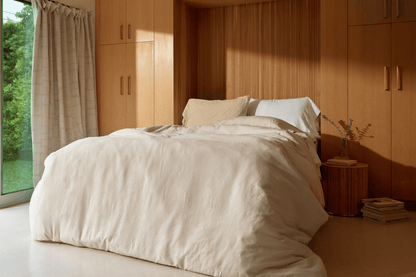 Linen-Cotton Fitted Sheet