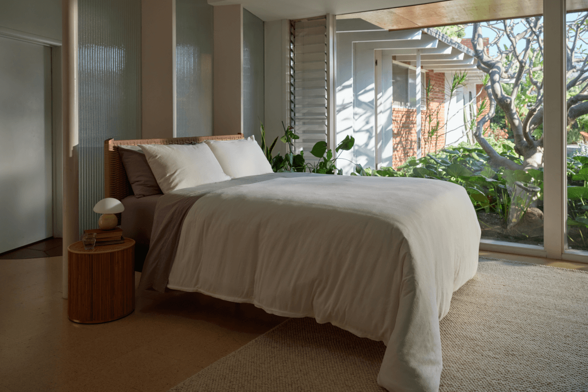 Linen-Cotton Pillowcase Set