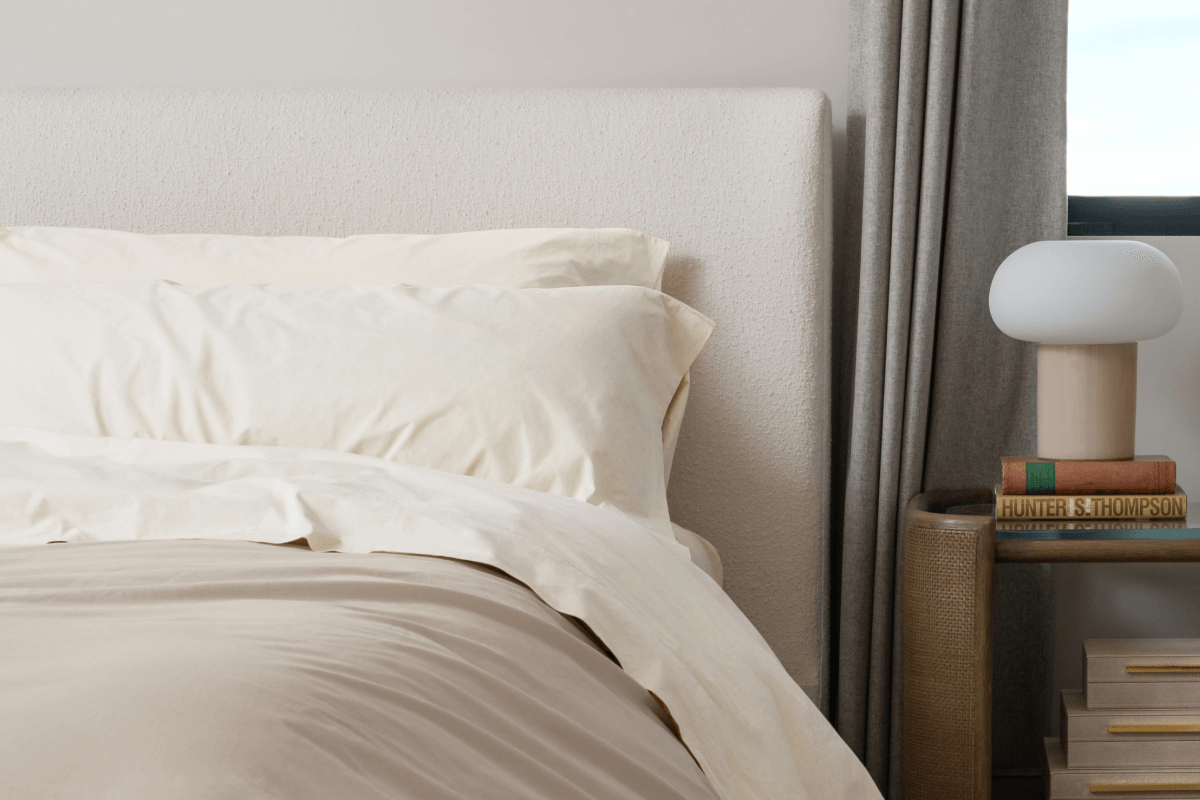 Cotton Percale Pillowcase Set